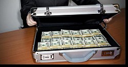 Valise magiques de richesse en dollars